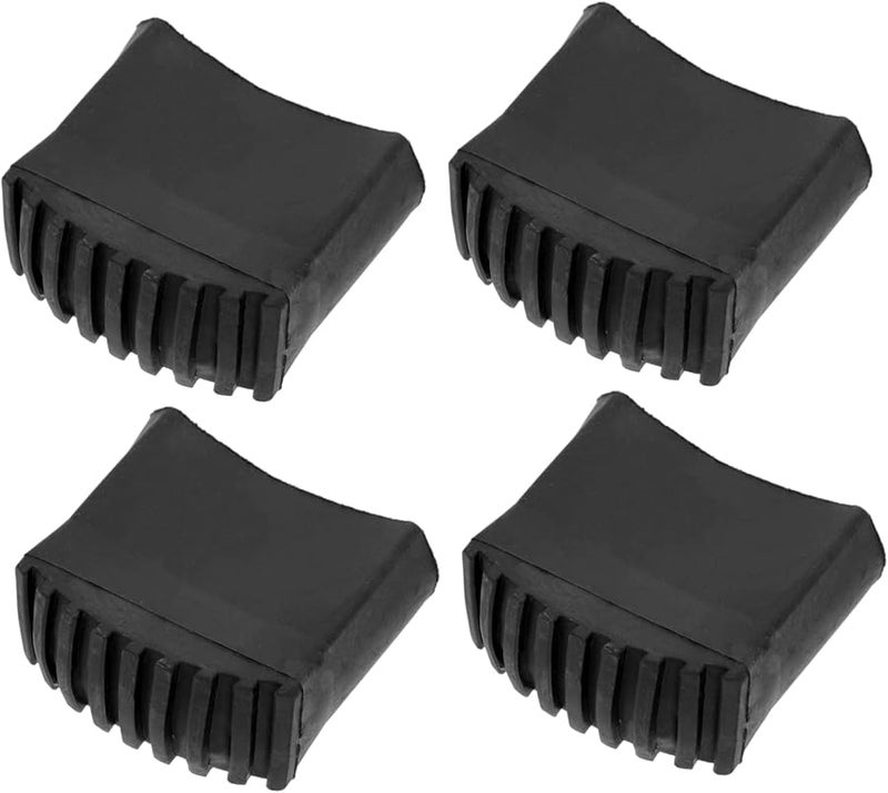 4Pcs Non Skid Ladder Feet Pads Wear Resistant Floor Friendly for Tile and Carpet - Image 2