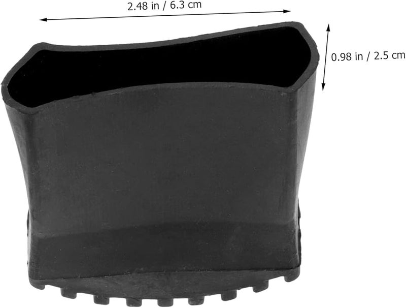 4Pcs Non Skid Ladder Feet Pads Wear Resistant Floor Friendly for Tile and Carpet - Image 3