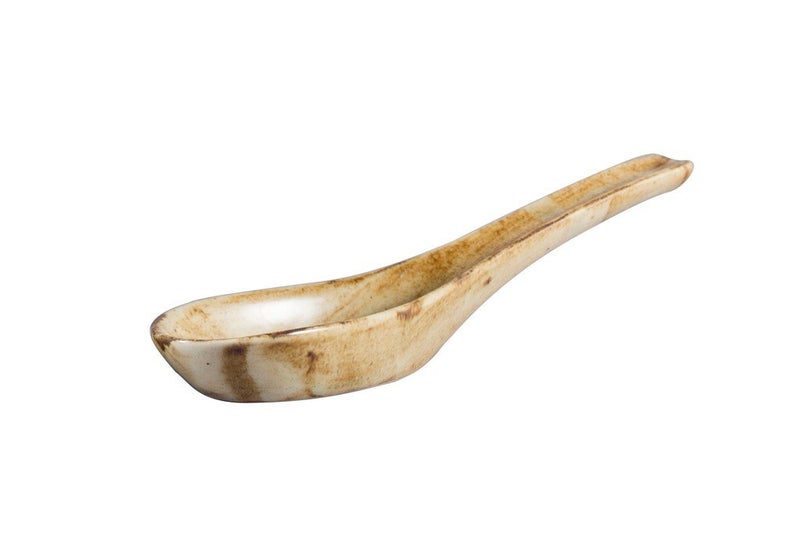 Caffeine Ceramic Handmade Brown Metallic Double Handled Soup Bowl (Set of 2) - Image 3