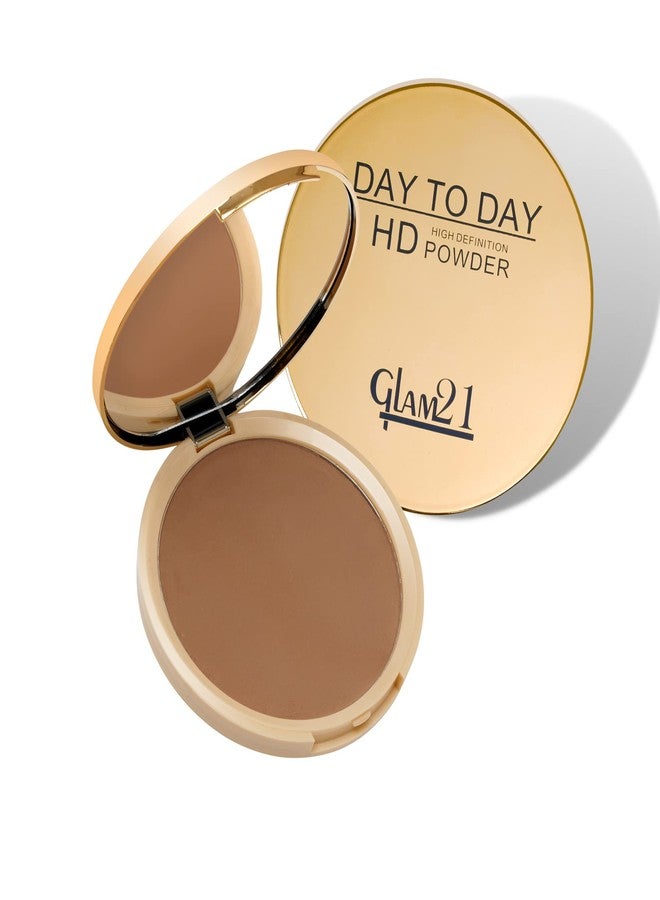 Glam 21 Glam21 HD Pan Cake Compact Powder, 3-in-1 Foundation,Compact, & Concealer for Long-lasting Dazzling Look | Weightless Natural Glow for Daily Use | Soft Matte Finish | 12gm, B3 - Image 1