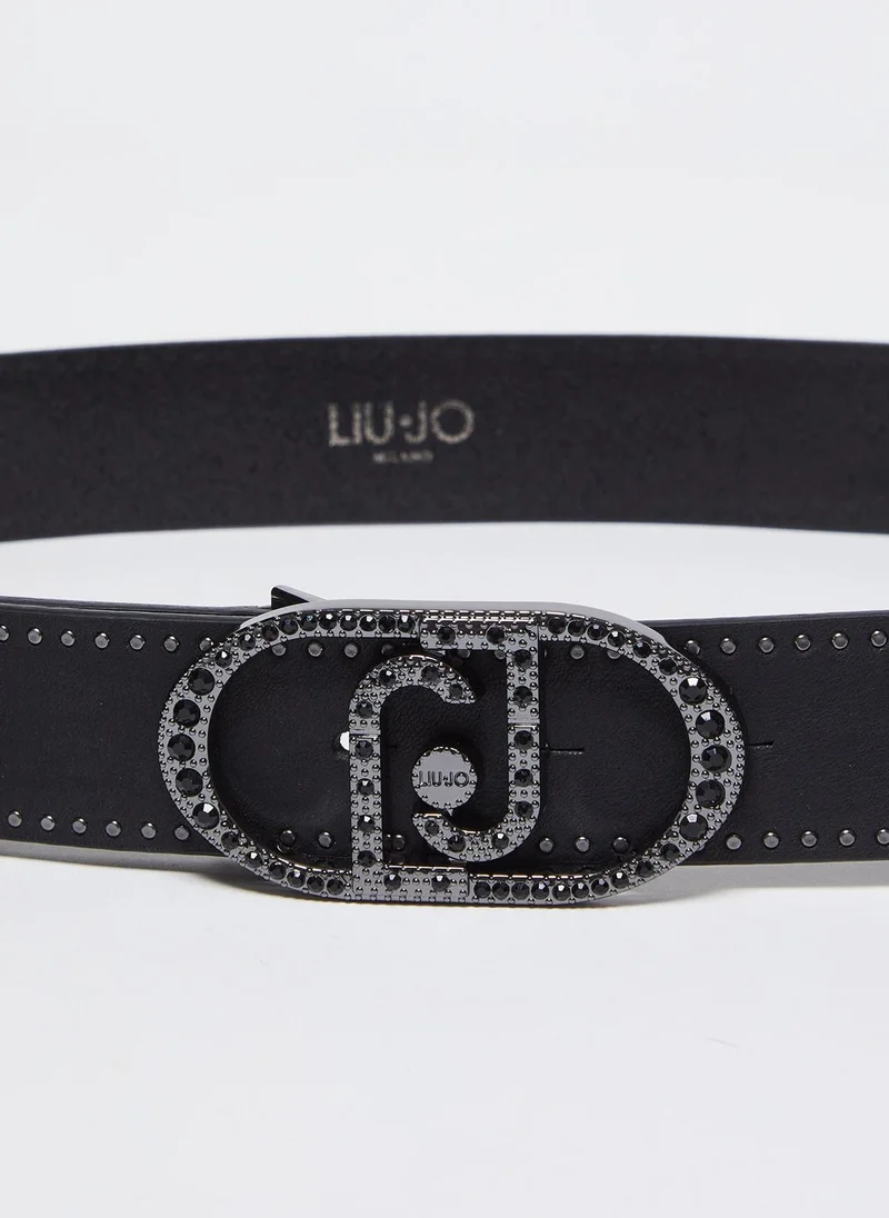 Liu Jo Black leather belt