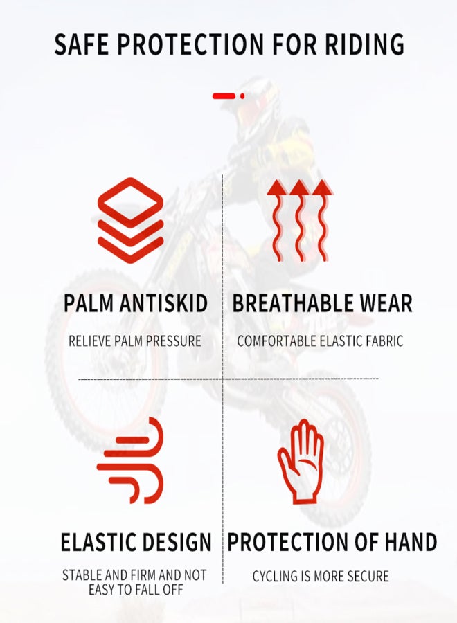 BSDDP Motorcycle Riding Gloves Anti-slip Off-road Four Seasons Outdoor Mountaineering Touch Screen Gloves - Image 4