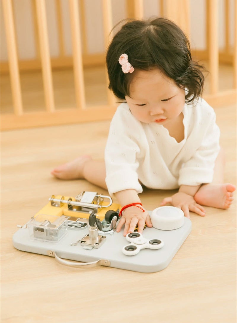 Montessori early education busy board unlocking board toy  - Image 5