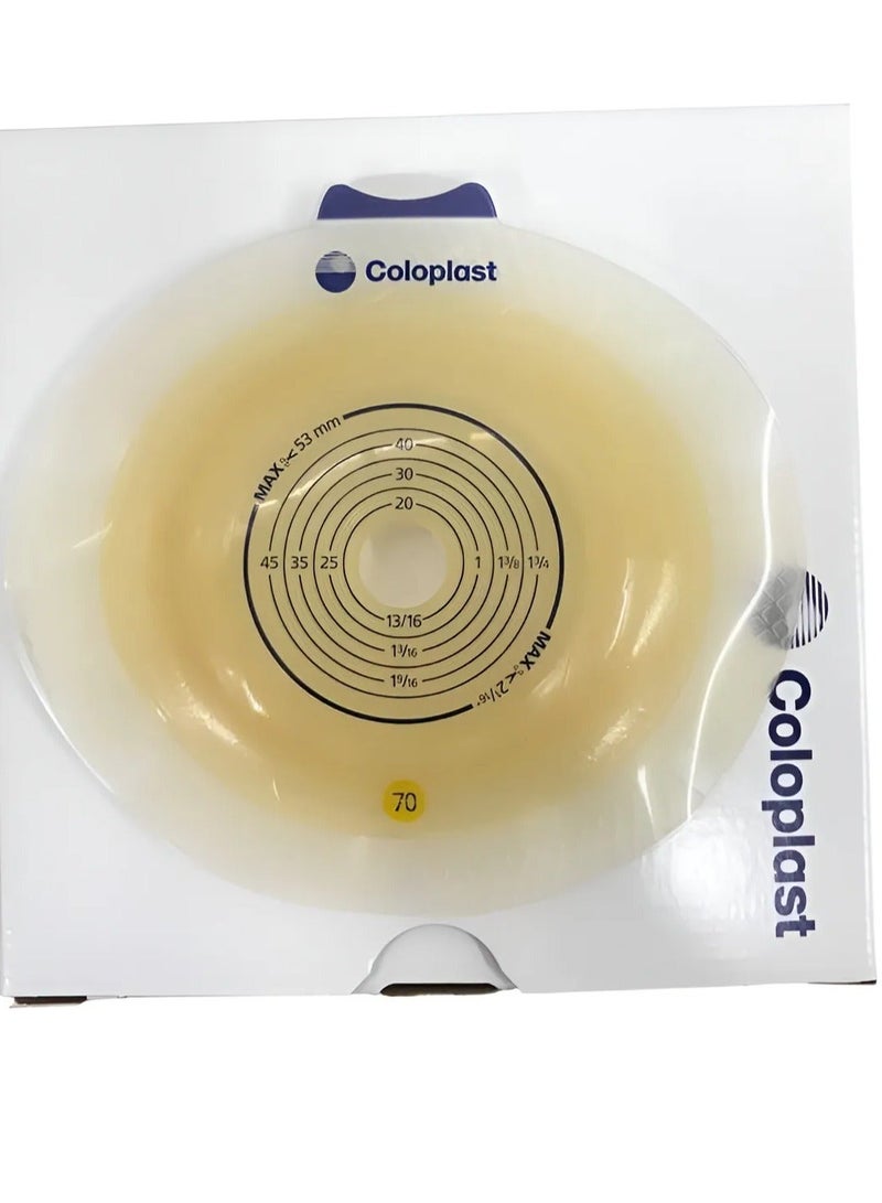 كولوبلاست قاعدة كولوبلاست سينسورا كليك إكس برو (Coloplast SenSura Click Xpro) - قرص محدب خفيف (Convex Light) موديل 11045، مقاس حلقة 70 مم، فتحة قابلة للقص من 15 إلى 53 مم، عبوة تحتوي على 5 قطع. - Image 4