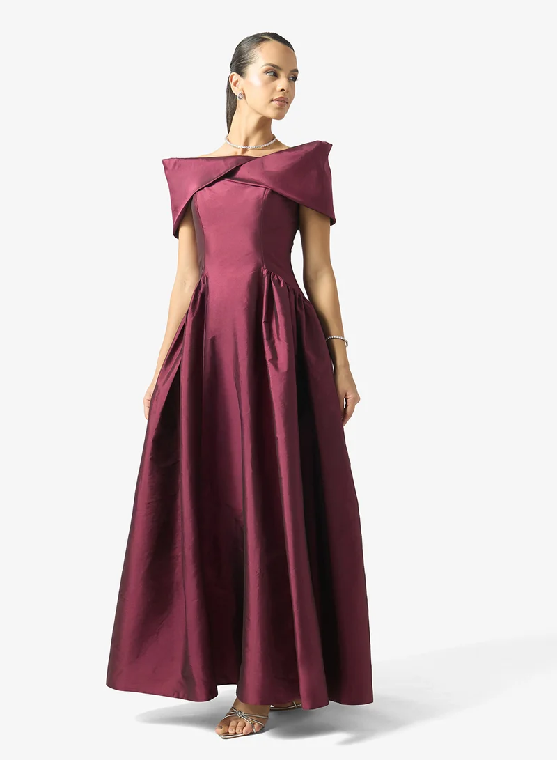 Off Shoulder Ball Gown