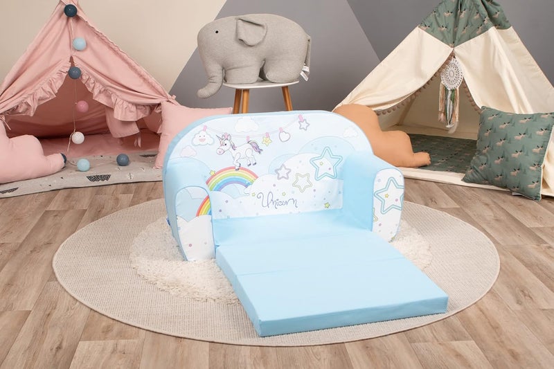 Delsit Sofa Bed Unicorn / Rainbow - Image 2