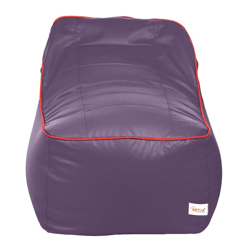SATTVA Classy.Elegant.Stylish Sattva Rester XXXL Bean Bag Cover Without Beans Purple 