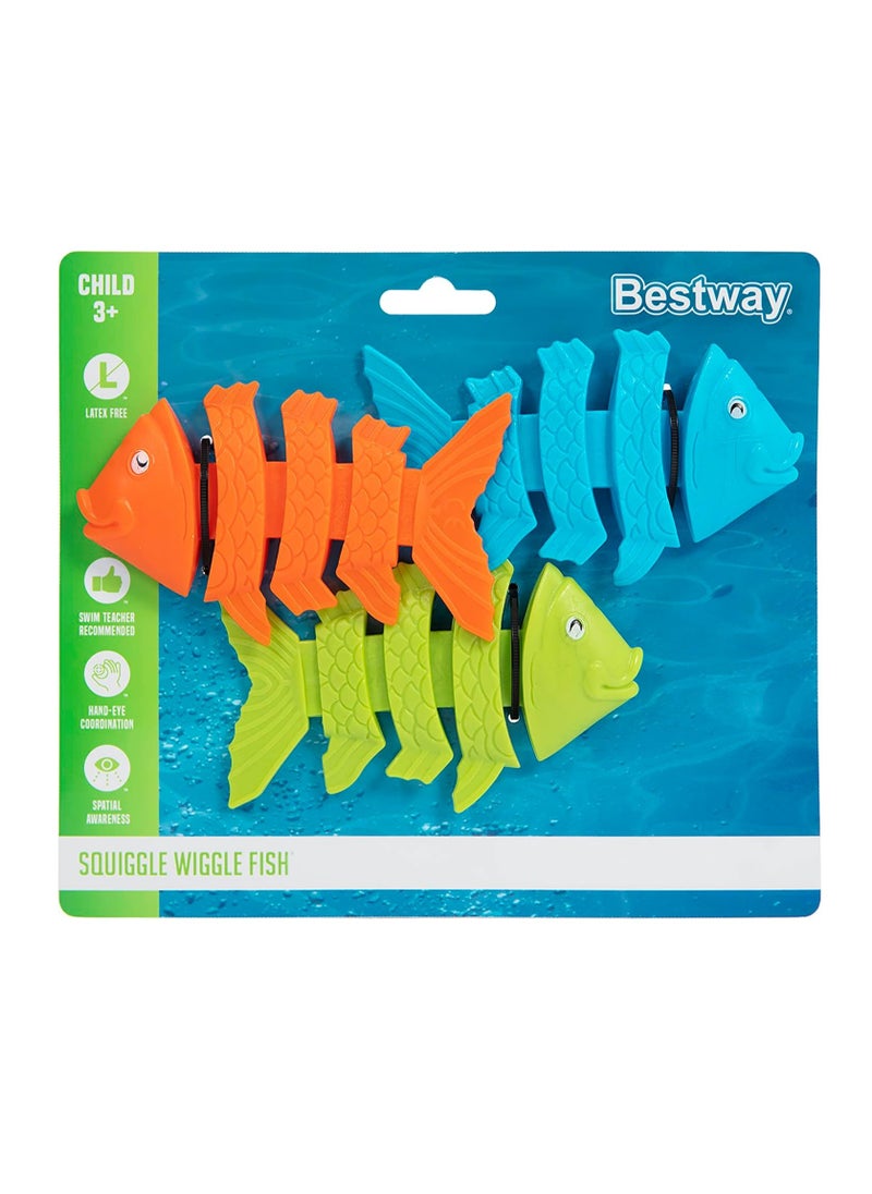 Bestway Bestway Hydro Swim Fish Shaped Diving Toy Set - 3 Pieces - No:26029  - Image 1
