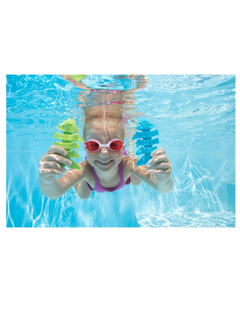 Bestway Bestway Hydro Swim Fish Shaped Diving Toy Set - 3 Pieces - No:26029  - Image 5