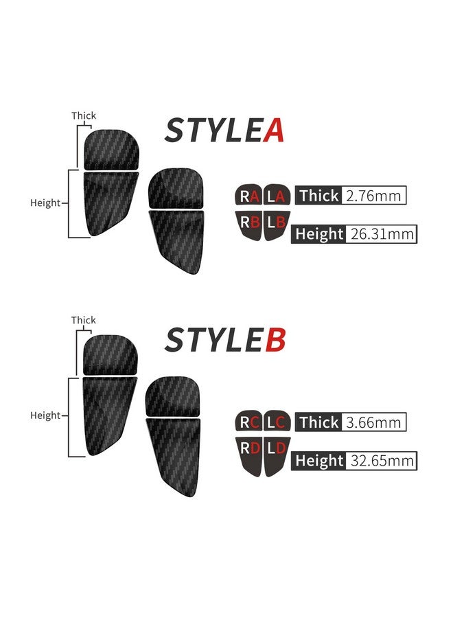 playvital Blade 2 Pairs Shoulder Buttons Extension Triggers For Ps5 Controller, Game Improvement Adjusters For Ps Portal Remote Player, Bumper Trigger Extenders For Ps5 Edge Graphite Carbon Fiber - Image 3