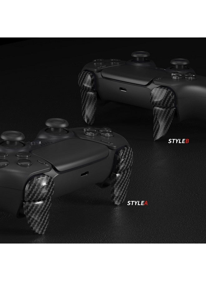 playvital Blade 2 Pairs Shoulder Buttons Extension Triggers For Ps5 Controller, Game Improvement Adjusters For Ps Portal Remote Player, Bumper Trigger Extenders For Ps5 Edge Graphite Carbon Fiber - Image 5