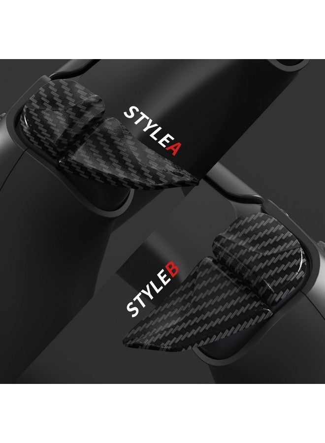 playvital Blade 2 Pairs Shoulder Buttons Extension Triggers For Ps5 Controller, Game Improvement Adjusters For Ps Portal Remote Player, Bumper Trigger Extenders For Ps5 Edge Graphite Carbon Fiber - Image 4