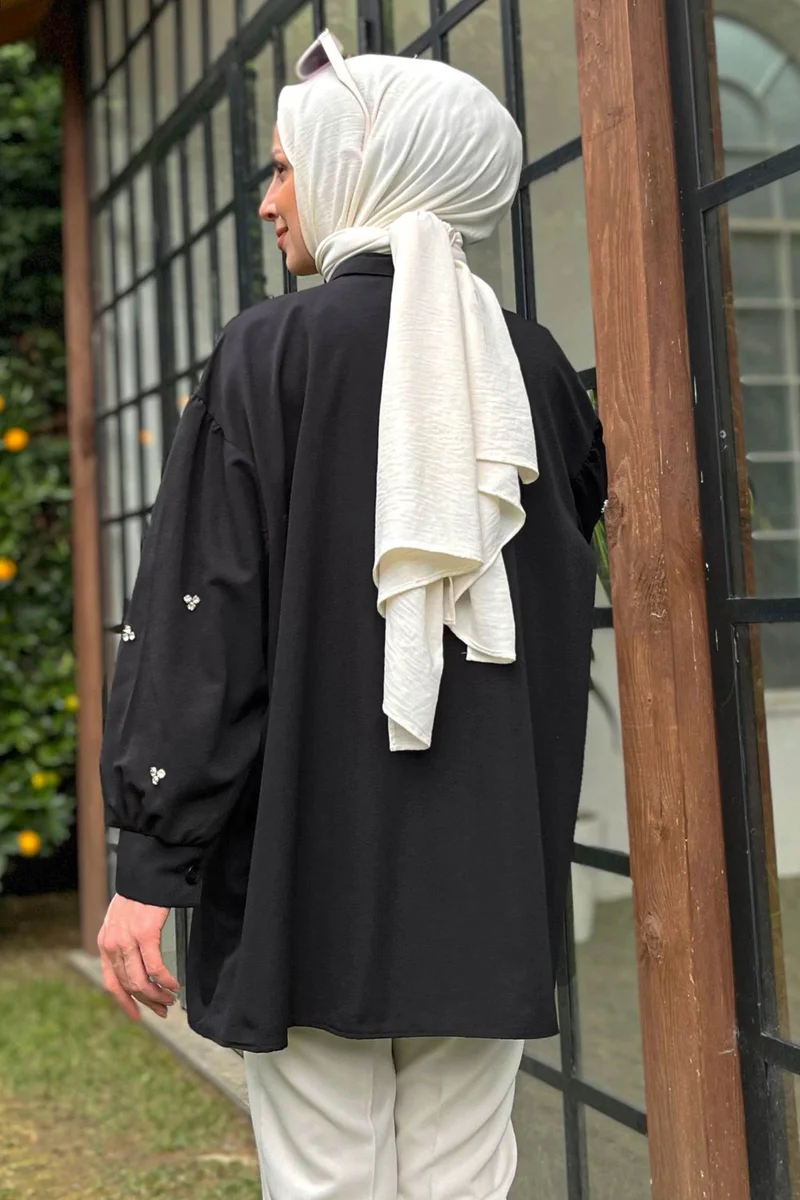 Tofisa 13022-BLACK Tunic
