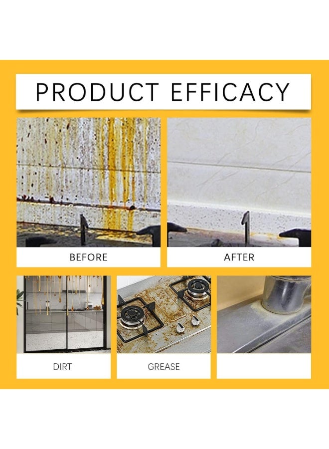 Jakehoe 100ml Kitchen Heavy Oil Cleaner, Grease Remover, All Purpose Kitchen Heavy Oil Cleaning Agent, Multipurpose Cleaner Spray for Countertops, Ovens, and Appliances - Image 2