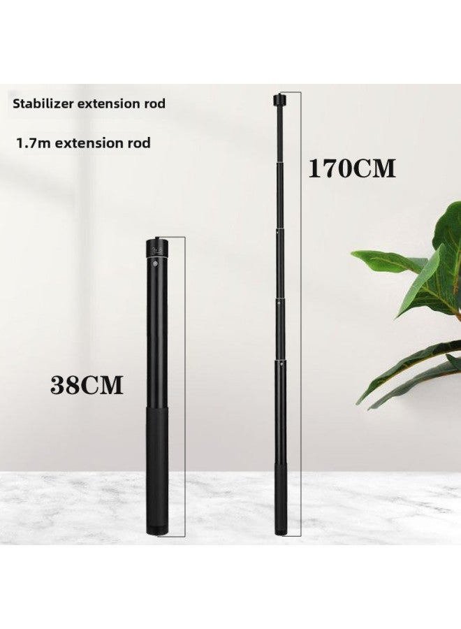 Spot 170cm Extension Rod Dajiang Feiyu Selfie Telescopic Extension Rod Mobile Phone Stabilizer Camera Extension Rod-Color:30CM Tripod  - Image 2