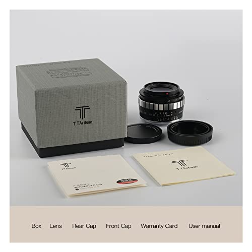 TTArtisan 23mm F1.4 APS-C Wide-Angle Prime Lens Manual Focus Fixed Lens Compatible with Fuji X-Mount Camera - Image 4