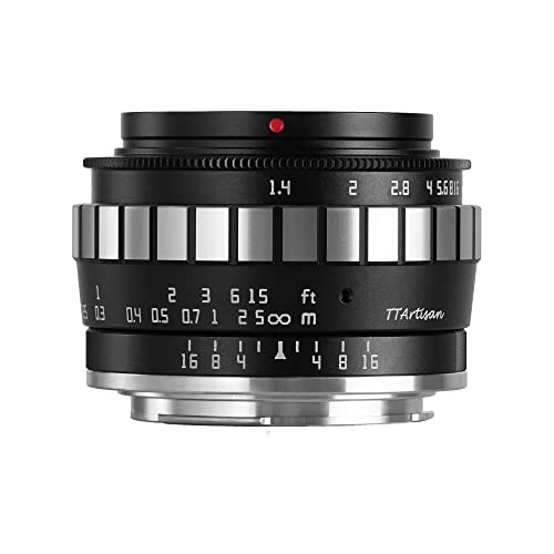 TTArtisan 23mm F1.4 APS-C Wide-Angle Prime Lens Manual Focus Fixed Lens Compatible with Fuji X-Mount Camera - Image 1