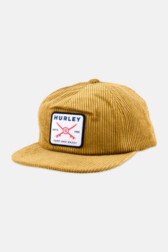 Hurley Men Brand Logo Tri Coast Cap, Tan  - Image 1