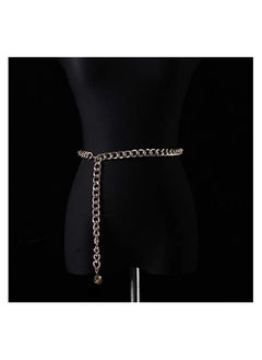 ماركة غير محددة بوهو عملة الخصر الذهب سلسلة البطن  - Image 3