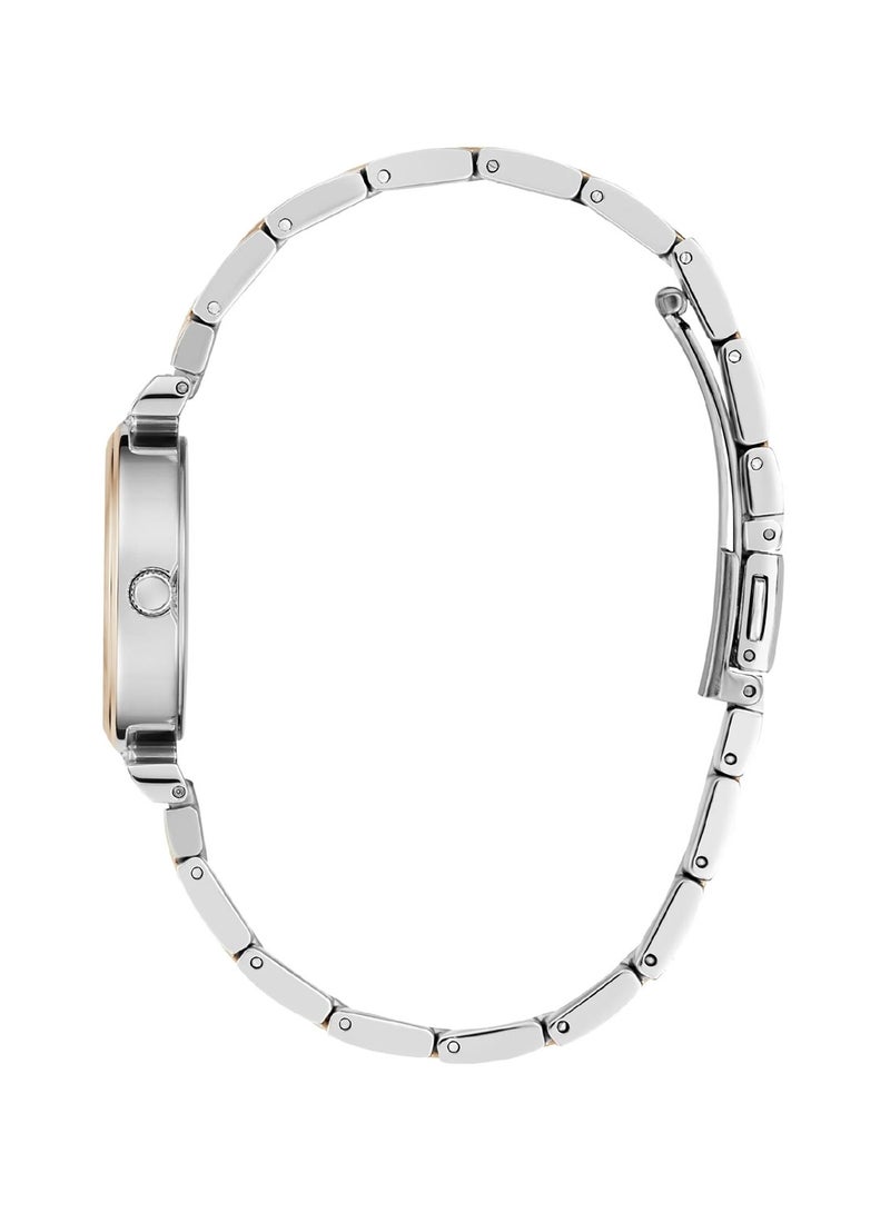 GUESS Array Women’s Silver Dial Quartz Analog Stainless Steel Watch GW0762L4 - 28mm - Image 3