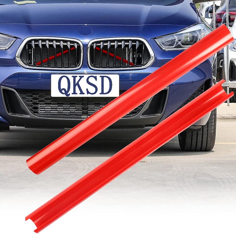 Generic QKSD Grille Inserts Trims for BMW F45 F46 F48 F49 F39, grill stripes for BMW X2 X1 2 series BMW grill accessories 220i 225i 228i 230i 235i BMW Nose hair  - Image 1