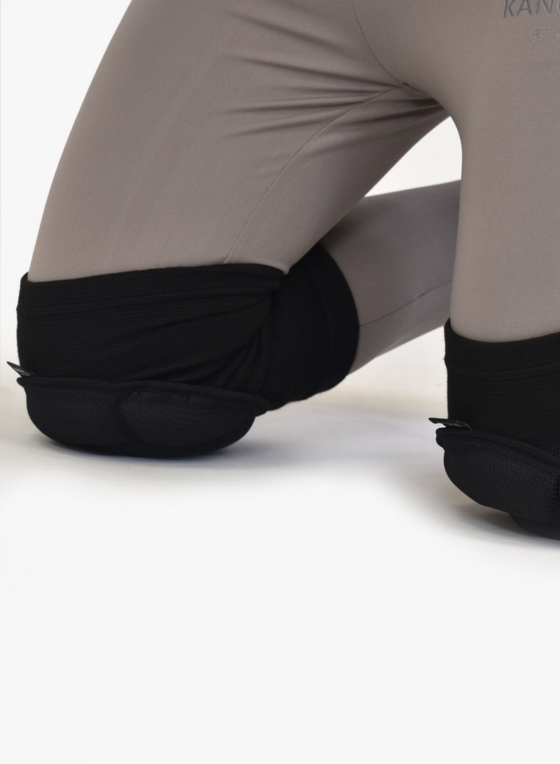 KANGAROO High-density sponge Knee pads shatter-resistant anti-collision sports Knee volleyball dance skating Knee pads - Image 4