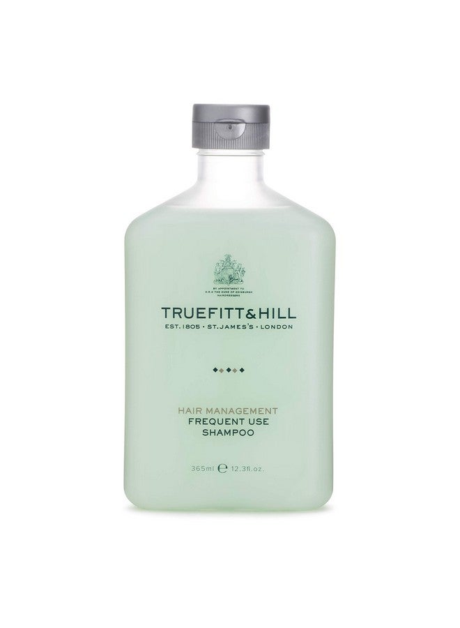 Truefitt & Hill Hair Management - Frequent Use Shampoo - Moisturizing and Volumizing Ingredients that are Suitable for Everyday Use, Ideal for Normal or Oily Hair Types - 12.3 oz.