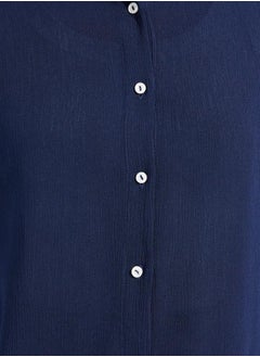 Styli Oversized Crinkle Shirt & Wide Leg Pants Co-Ords  - Image 4