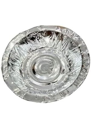 RAMya ENTERPRISE Silver foil 5 inch 20 Disposable Paper Bowl dona or Salad Bowl with Sturdy and Good Material use and Through containers 20 - pzsku/ZED1D76EC40F0F7160133Z/45/1746637719/253004dc-4143-4ee1-af90-e4bad2f780f1