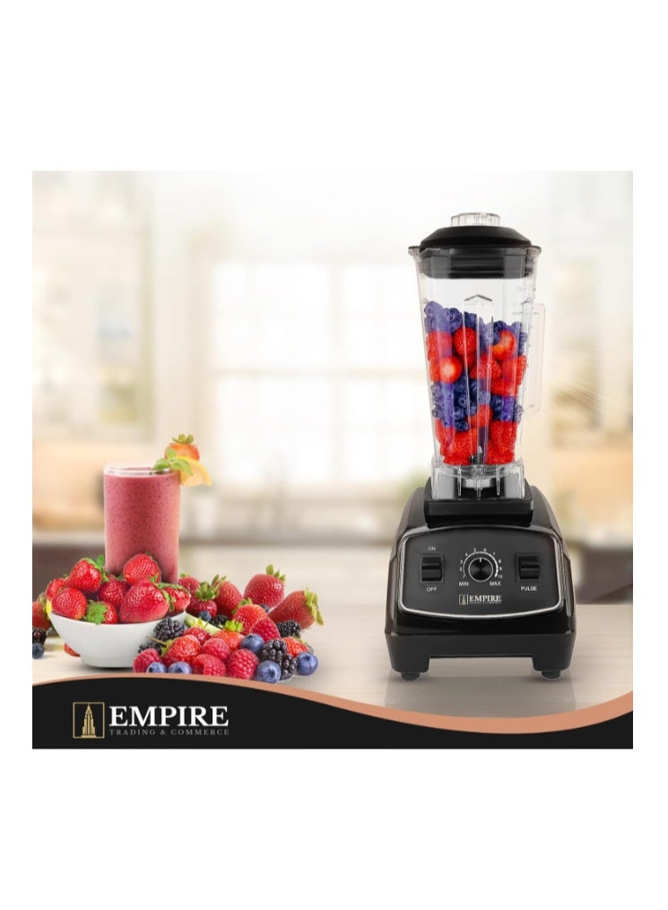 Empire Blender Smoothie Maker 2200W, 10 Adjustable Speeds Smoothie Blender with 2L BPA-Free Container, 30,000RPM High-Speed Blenders with Multiple Blades, Professional Blenders for Kitchen - Image 2