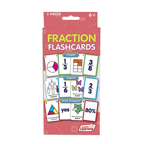 Junior Learning Fraction Flashcards, Multi - Image 2