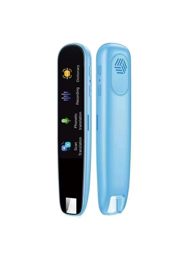 Upgraded Scan Reader Pen, Dictionary Mobile Scanner Translator Scanning Pen, 112 Language OCR Digital Reader Pen Voice Translator Device, Text&Phonetic Multilingual Translation - Image 1