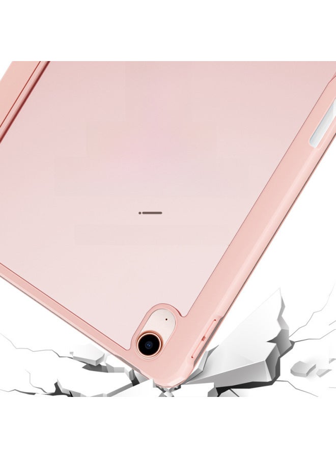 مناسبة لحافظة حماية Ipad Air6 ذات حافة ناعمة من الأكريليك مع فتحة قلم 10.9 Air4/5 الجيل العاشر 10.2 حافظة واقية - اللون: أرجواني لافندر - الموديل المطبق: mini6/7 - Image 4