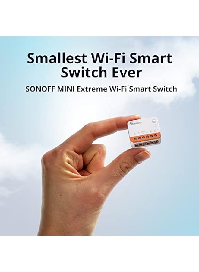 SONOFF MINIR4 Smart WiFi Light Switch,Universal DIY Module for Smart Home Automation Solution,1 Pack - Image 2