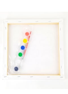 5-Piece Size Preprinted Canvas Multicolour