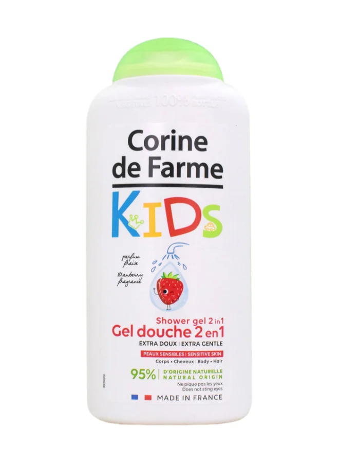 كورين دي فارم CDF Shower gel 2 in 1 hair & body Strawberry Fragrance 300ml