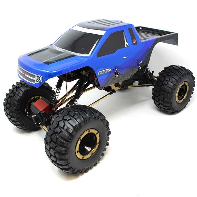 Redcat Racing Everest10 Electric Rock Crawler with Waterproof Electronics 24Ghz Radio Control 110 Scale BlueBlack - Image 2