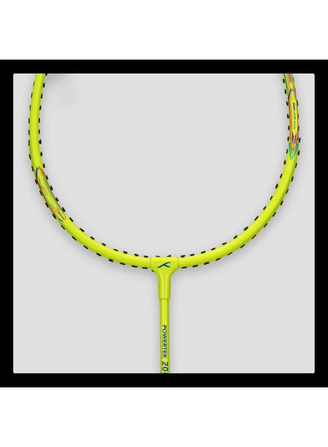 HUNDRED  Hundred Powertek 200 Pro Graphite Strung Badminton Racket With Head Cover  | Best Price UAE