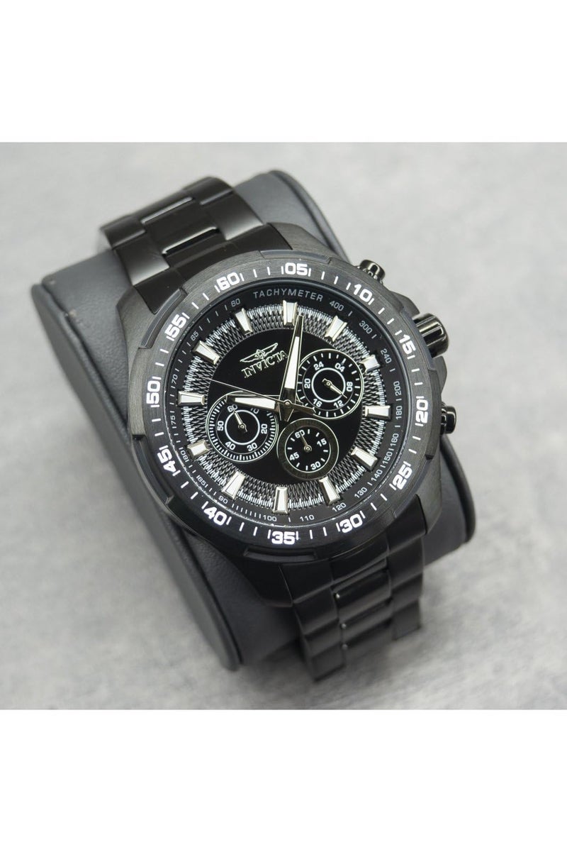 Invicta Men's 22785 Speedway Analog Display Quartz Black Watch - Image 2