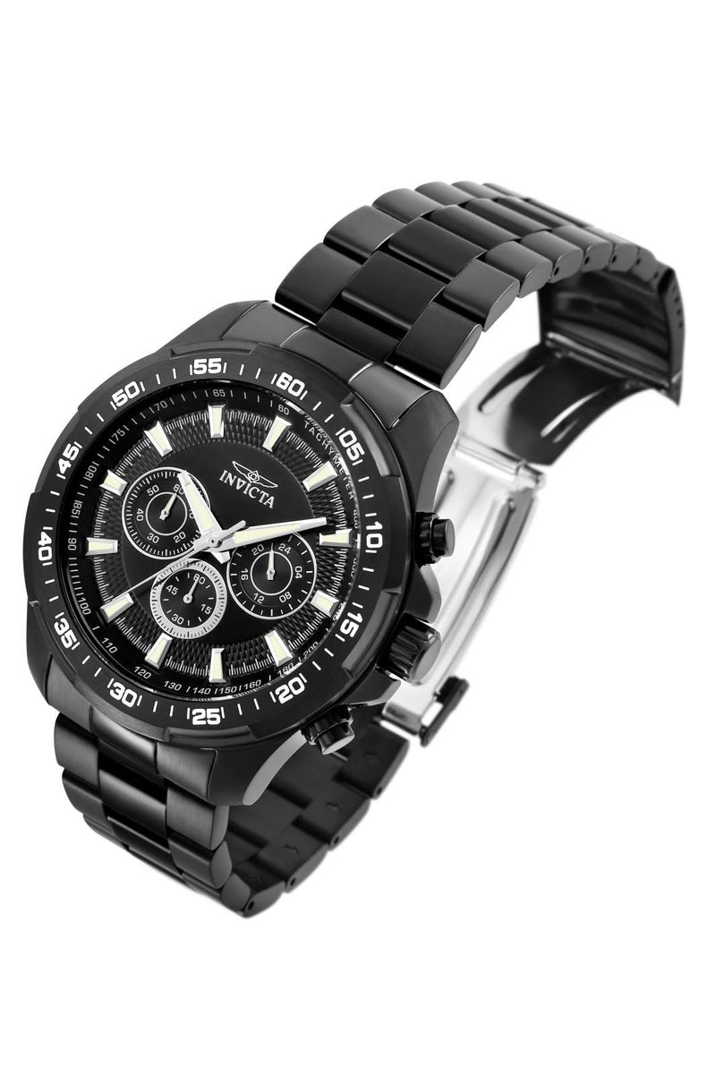 Invicta Men's 22785 Speedway Analog Display Quartz Black Watch - Image 4