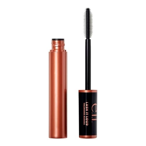 elf Lash It Loud Mascara Volumizing Formula for Mega Volume Lashes Creates Fuller  Bolder Eyelashes Intensely Pigmented Deep Brown 023 Fl Oz