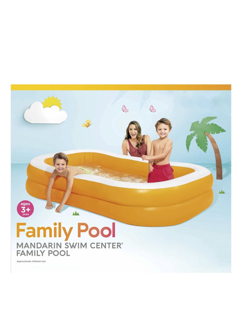 Arabest Swimming Pool Swimming Centre Family Pool Suitable for Children from 3 years 229*147*46cm  - Image 4