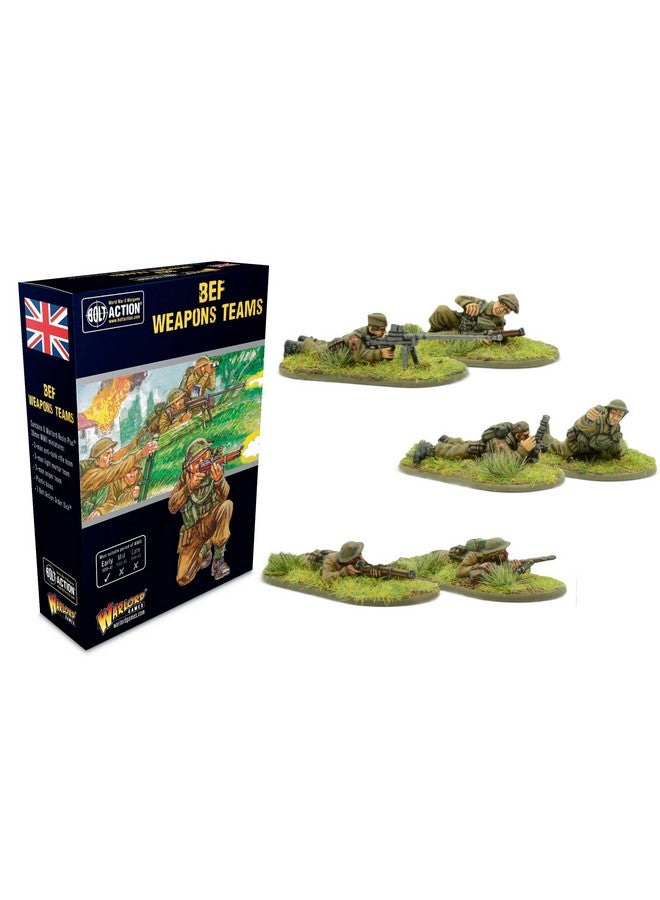 Warlord Games Bolt Action: British BEF Weapons Teams - Image 1