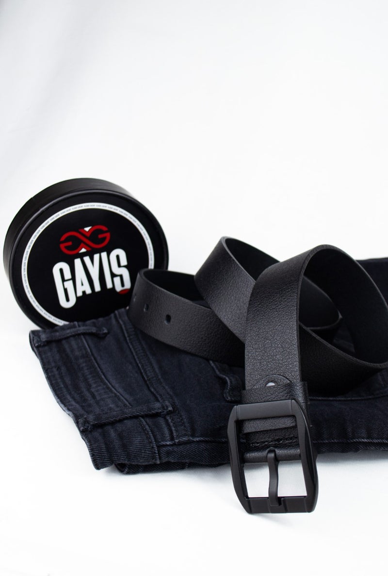 Gayış Gayish Special Boxed | Premium %1oo Leather | 4cm Width Men's Jeans-Fabric Trouser Belt | Soft Italian Leather Belt  - Image 3