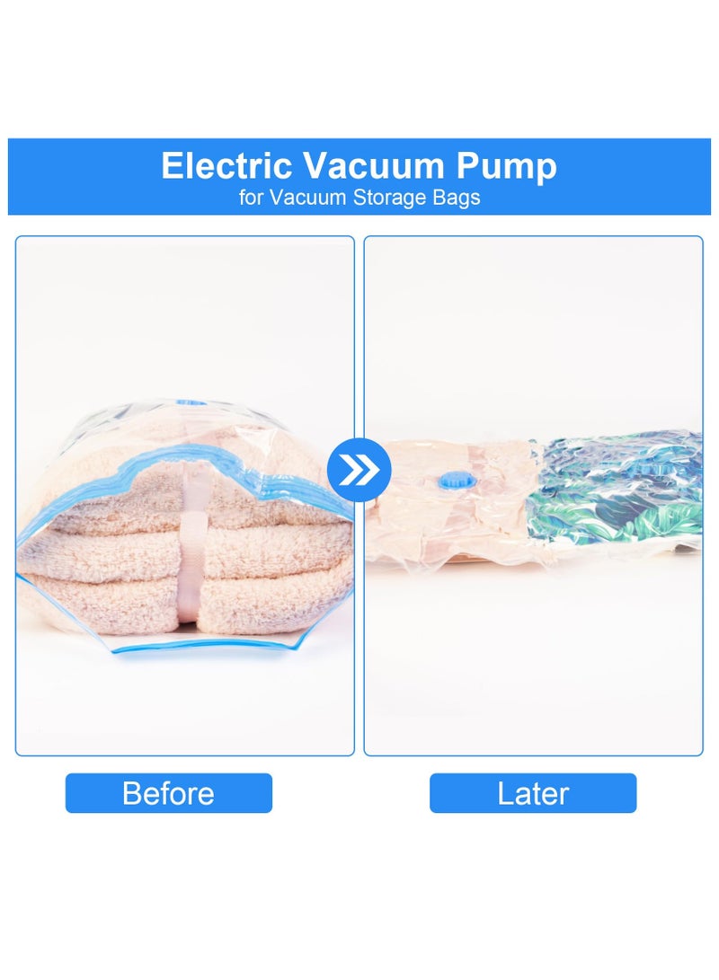 GNAFOTU Vacuum Bag Electric Air Pump, Electric Vacuum Pump for Space Saver Bags, 220V, 55W - Image 3