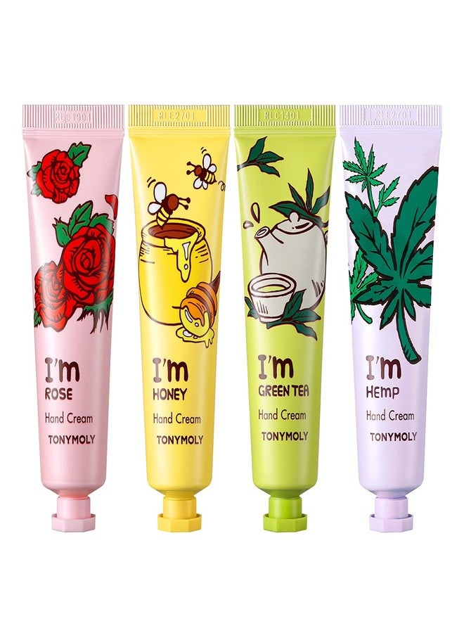 TONYMOLY كريم اليدين من تونيمولي، مجموعة متنوعة 3، عبوة 4 - Image 1