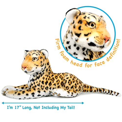 TigerHart Leah The Leopard - 20 Inch Stuffed Animal Plush - Image 4