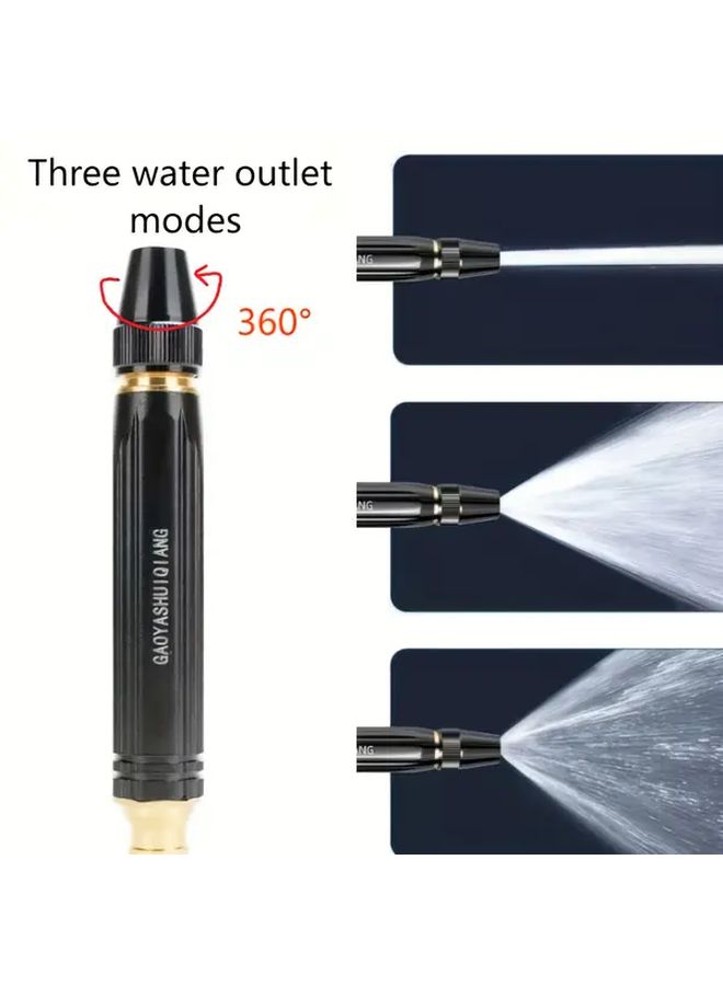 The New High Pressure Water Gun With 3 Spray Modes Ergonomic Grip For Car Washing Lawn Care - Image 1