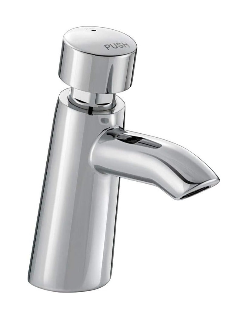 KLUDI RAK Self-Closing Push Tap DN15 - Chrome Finish, Model RAK50001 - Image 1