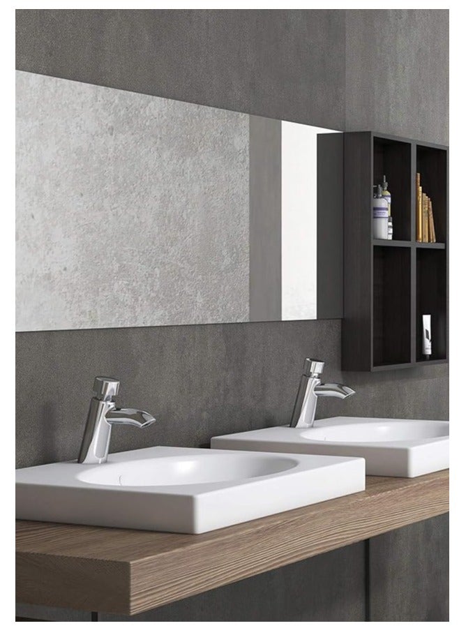 KLUDI RAK Self-Closing Push Tap DN15 - Chrome Finish, Model RAK50001 - Image 2